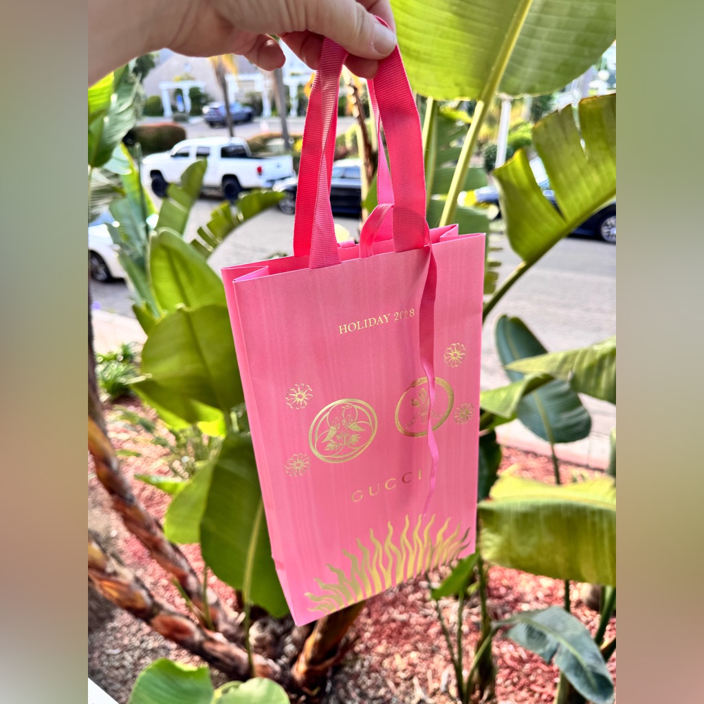 Authentic Gucci Shopping Bag
